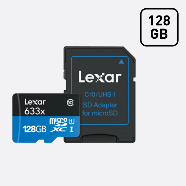 [렉사] MicroSD 633X 128GB 메모리카드 (어댑터포함)